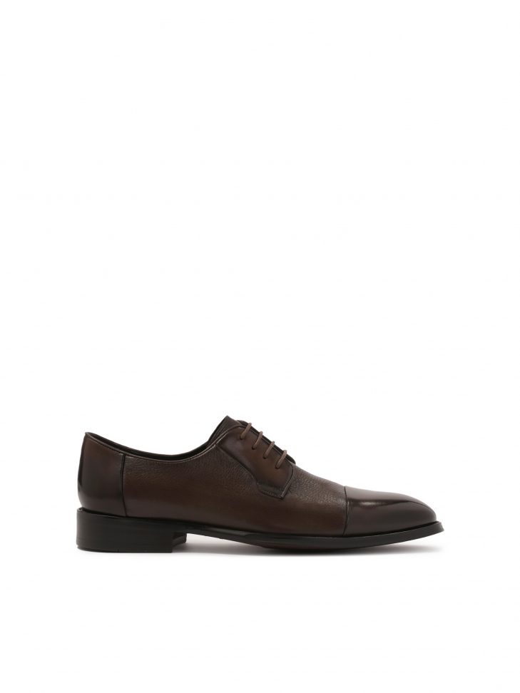 Brown classic men's derby
