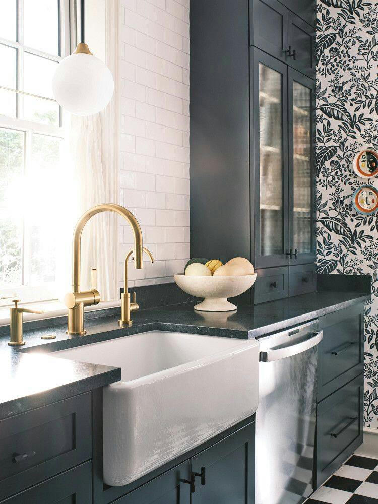 Moen® Sip Single Handle High Arc Cold Water Beverage Kitchen Faucet, Brushed Gold