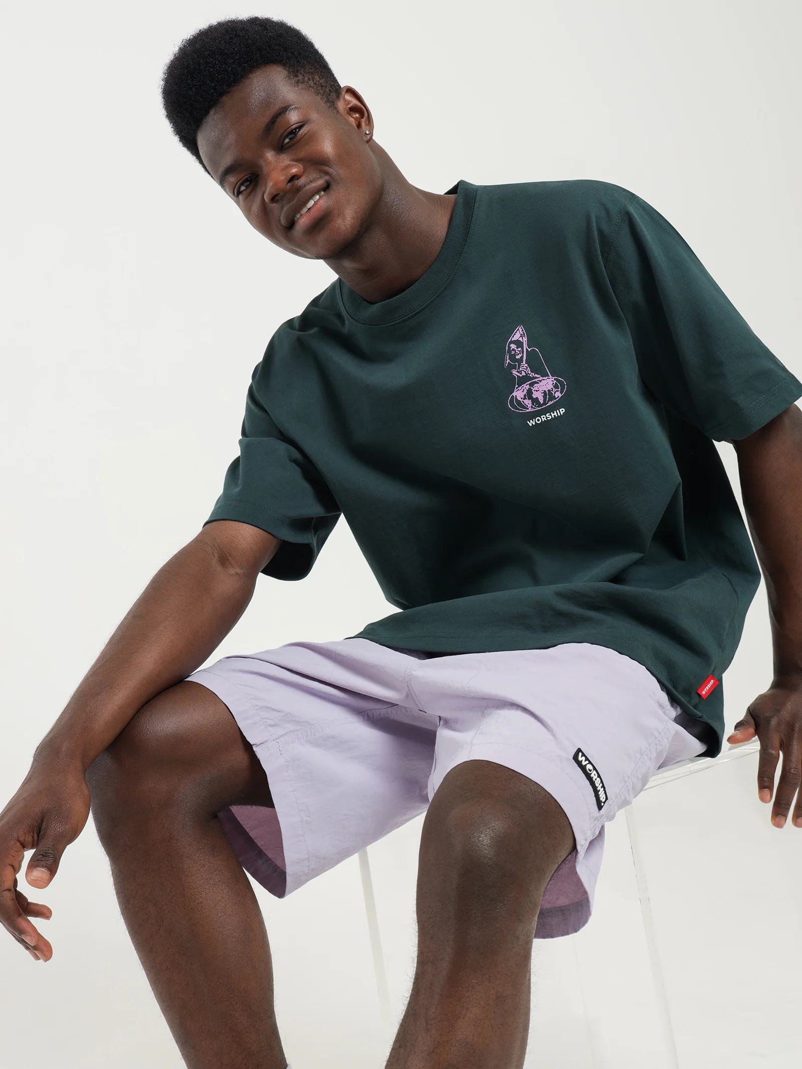 Machine Nylon Shorts