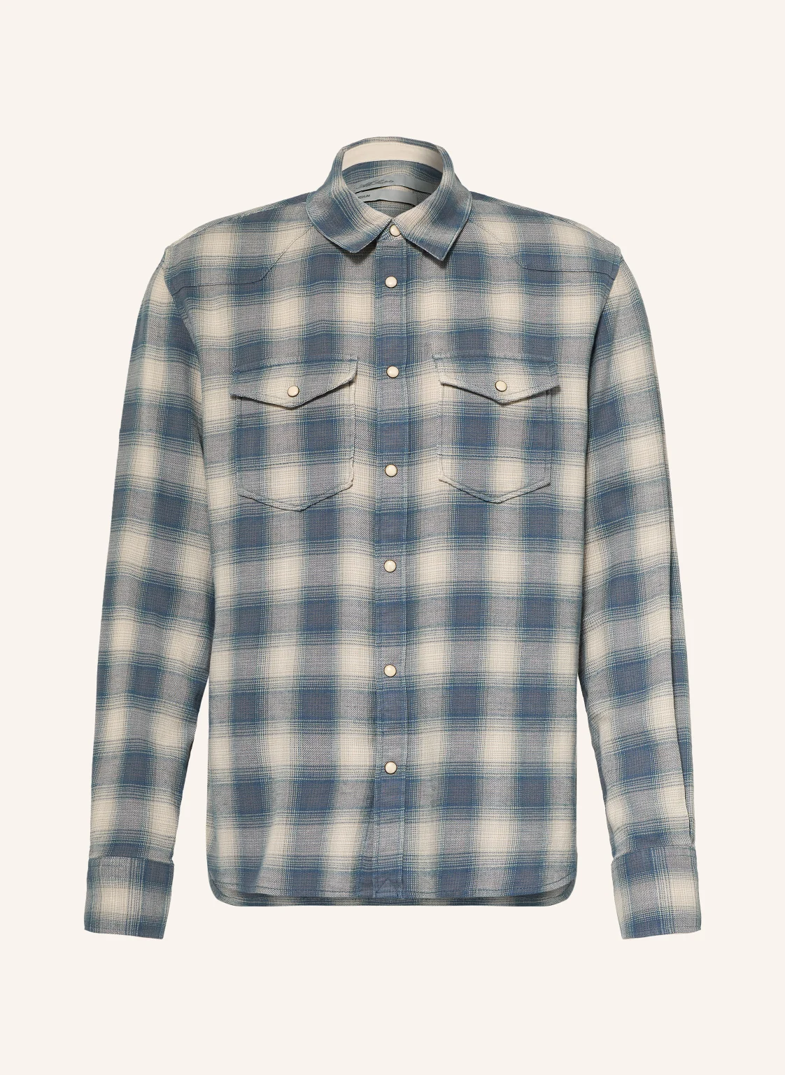 ALLSAINTS Flanellhemd BROOKS Regular Fit