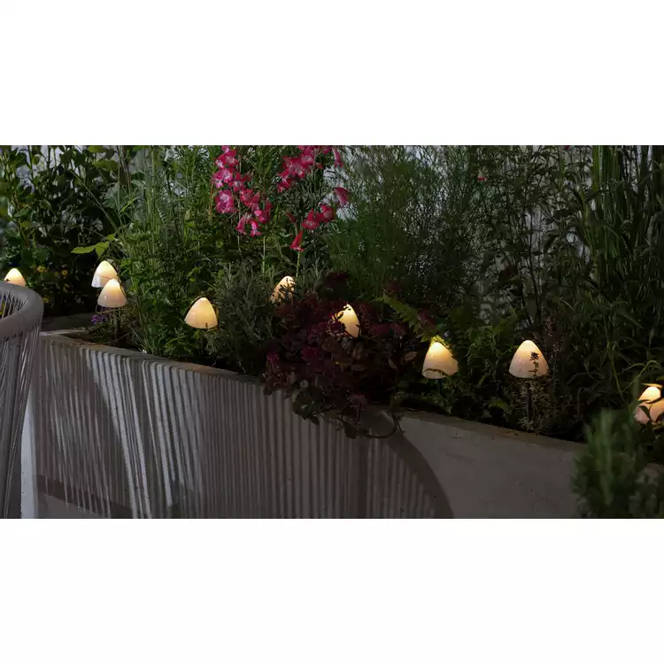 Habitat Mini Mushroom Solar Stake Lights
