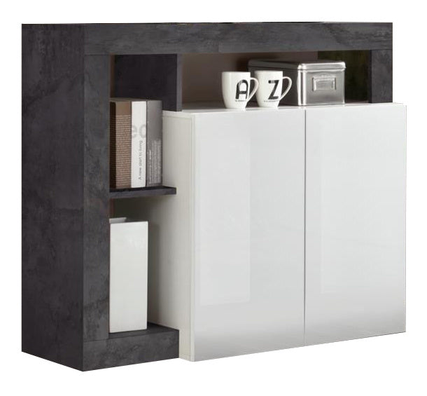 Benvenuto Design Hamburg Dressoir 2 deurs Wit   Oxid