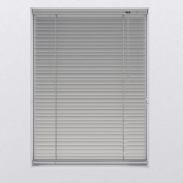 Aluminium-Jalousie, BxH: 60 x 150 cm, Aluminium, silber