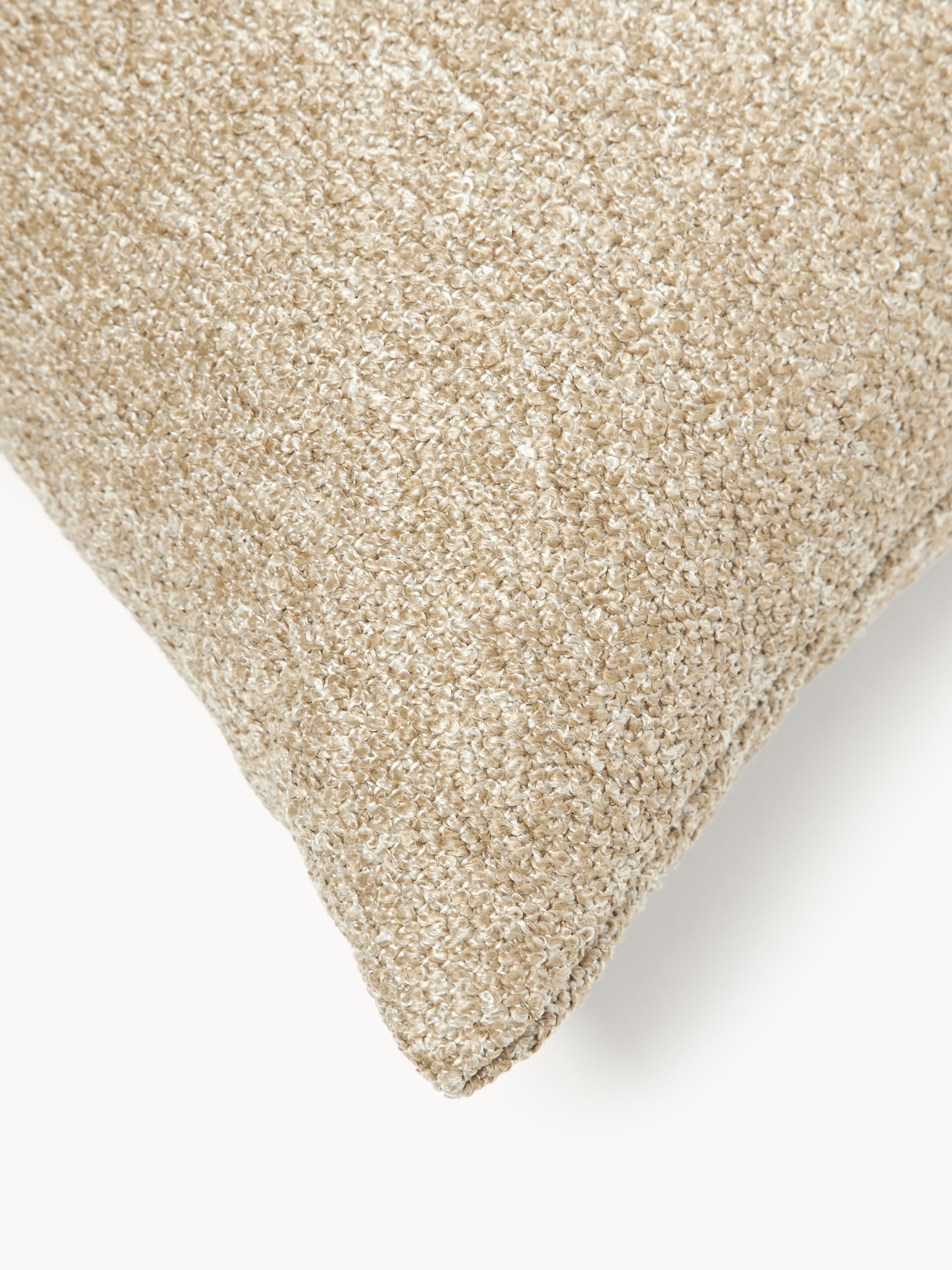 Bouclé-Outdoor-Kissen Alka