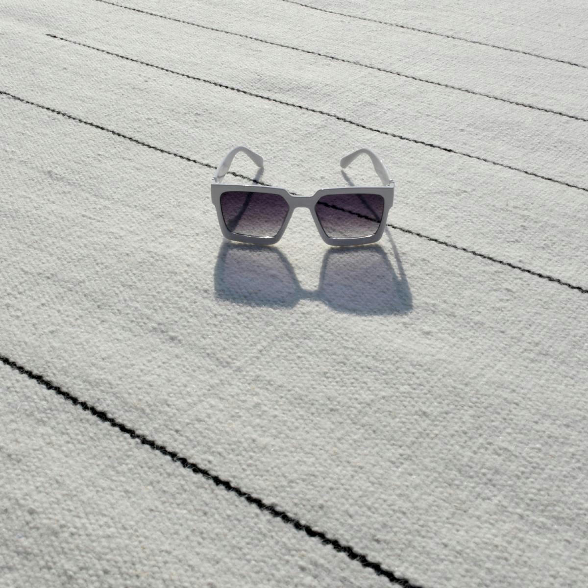 PRAHA - Tapis kilim ecru 160x230