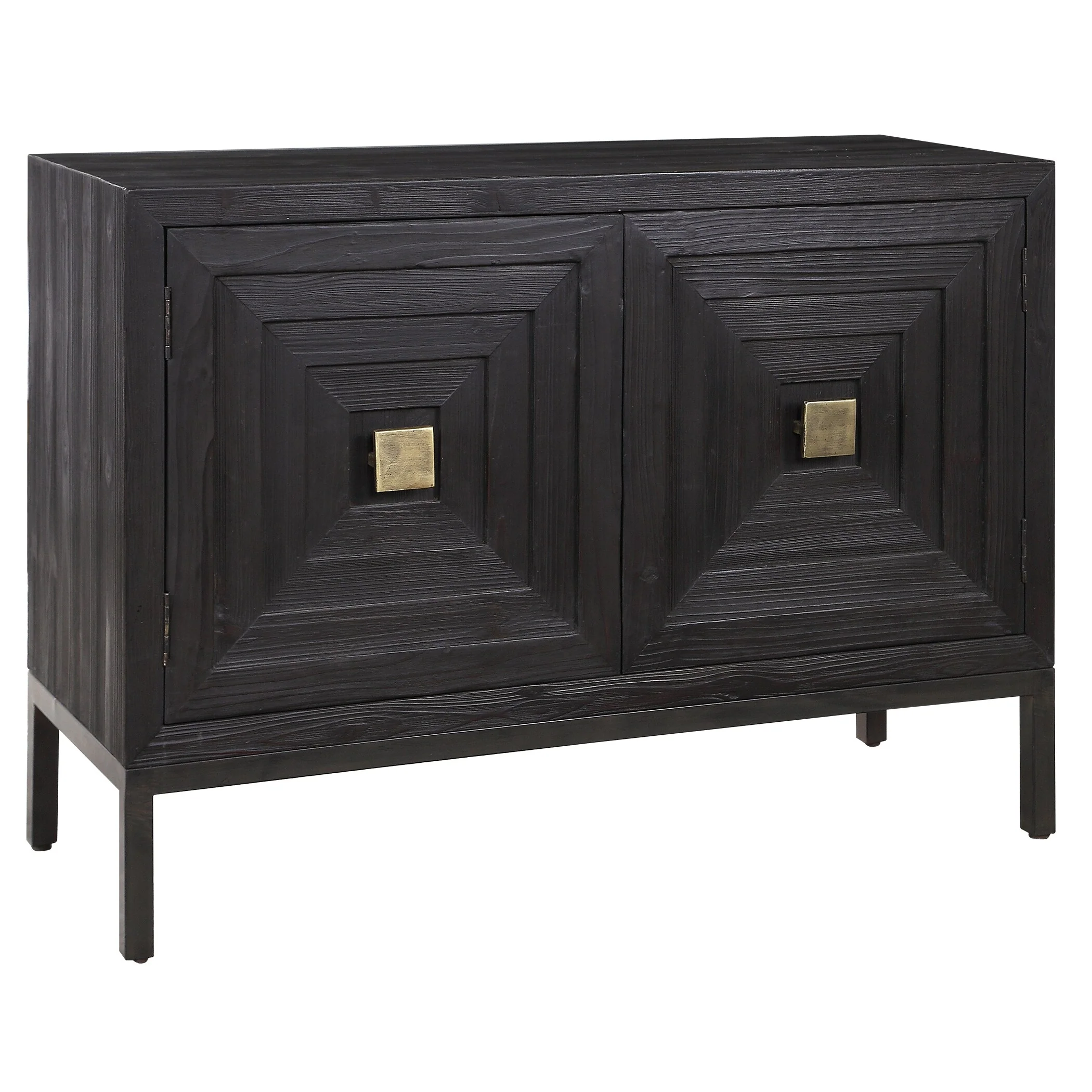 Uttermost Aiken Dark Walnut 2-door Cabinet