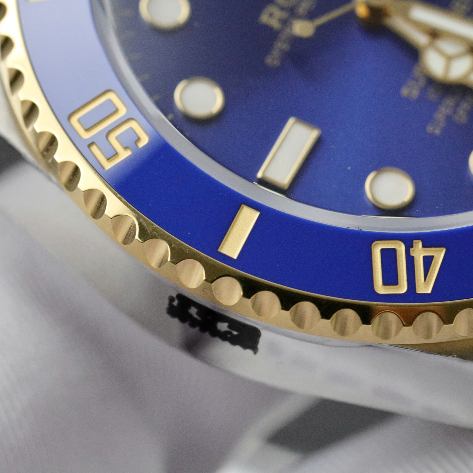 Rolex Submariner 116613LB SS/YG Plated Blue Dial 40mm Oyster Super Clone