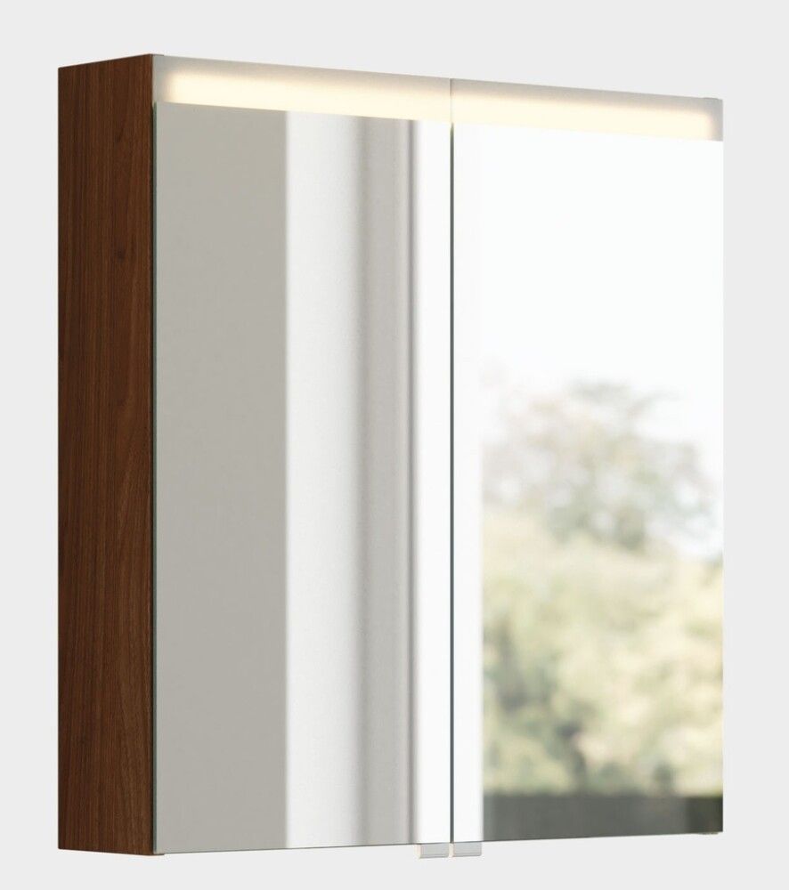 SPEILSKAP CAMARGUE ARK NØTT 60CM