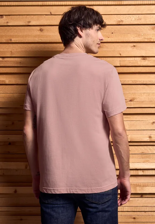 Basic T-Shirt in Unifarbe