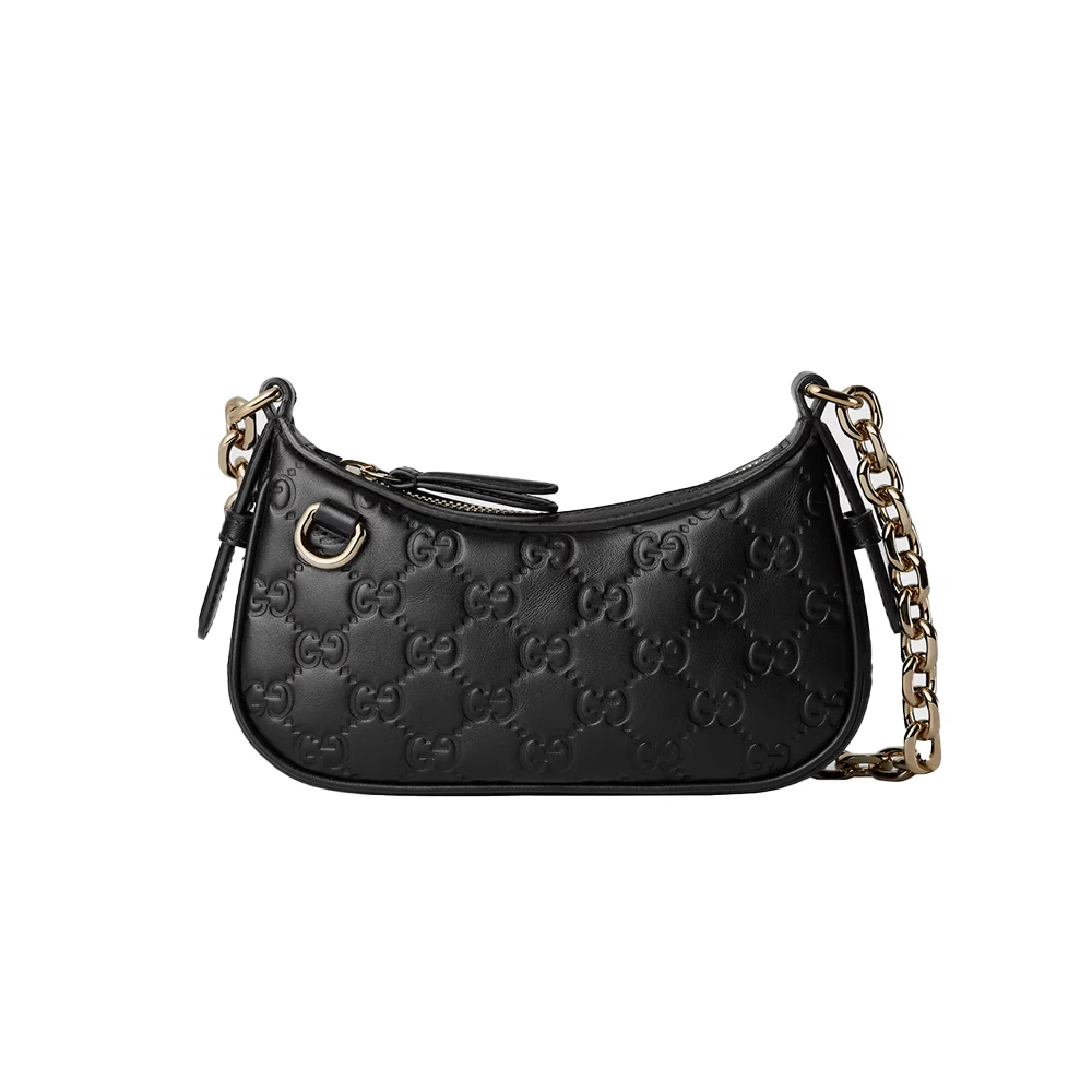 Gucci GG Emblem mini shoulder bag