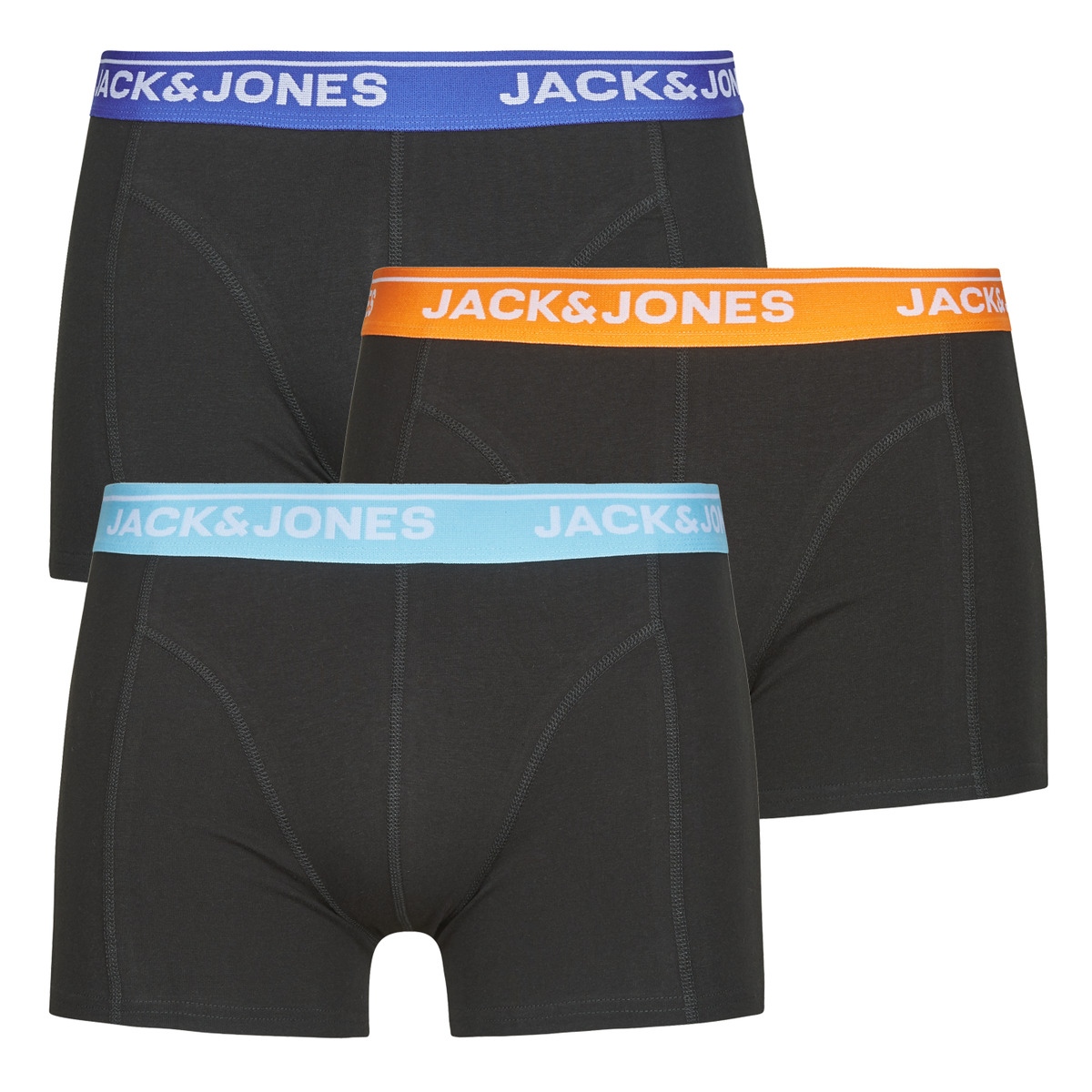 Jack & Jones - JACTHEODORE SOLID TRUNKS X3 - Black