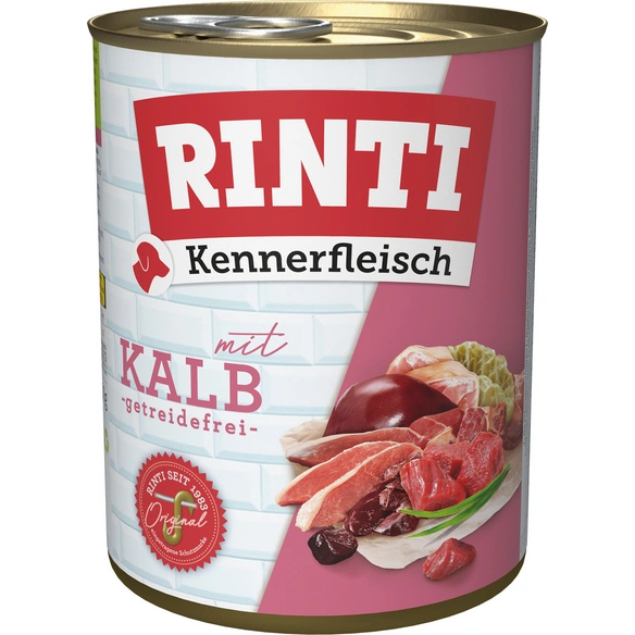 Hunde-Nassfutter »Kennerfleisch«, Kalb, 1 Dose