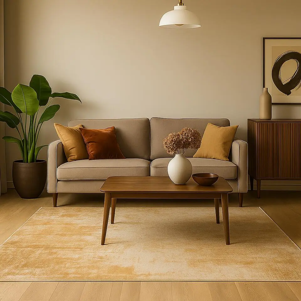 Dutch Lifestyle vloerkleed Lux 1 beige/goud - 160x230cm