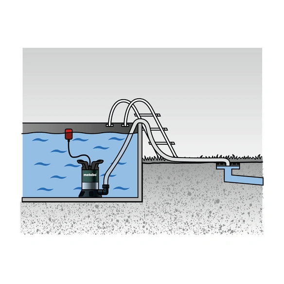Klarwasser-Tauchpumpe »TP 6600«, grün, 6600 l/h, 250 W