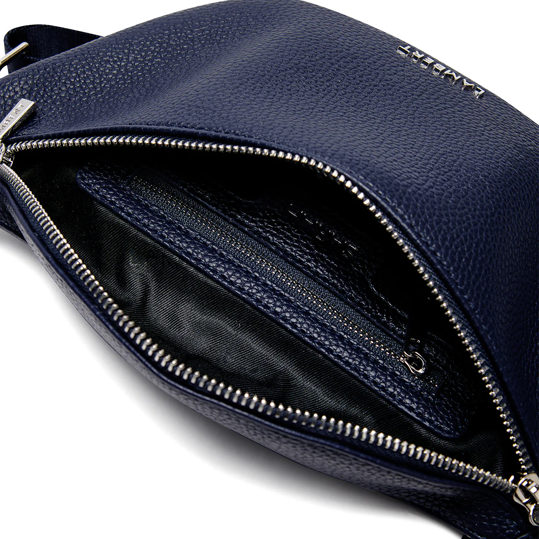The Sarah - Marine Vegan Leather Belt Bag