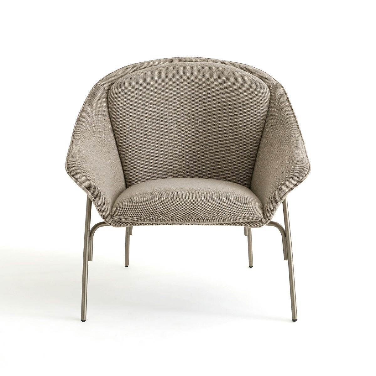 Fauteuil natté chiné, Lauren
