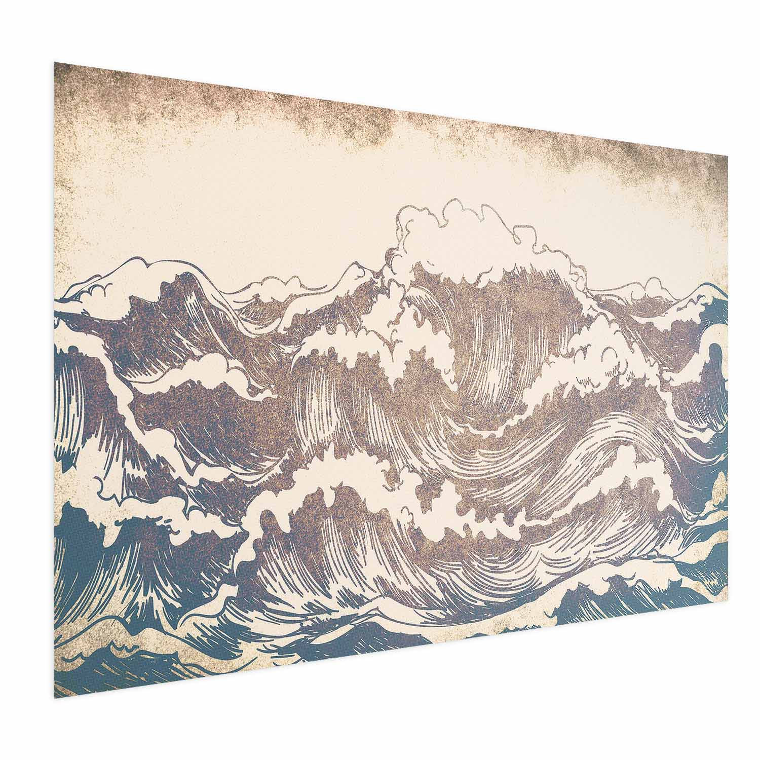 Plakat Olbrzymie fale 30x21 cm