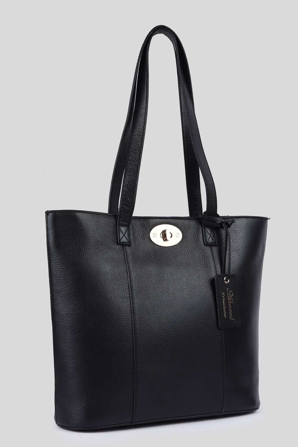 Ashwood Leather Elegante Firenze' Real Leather Tote Bag