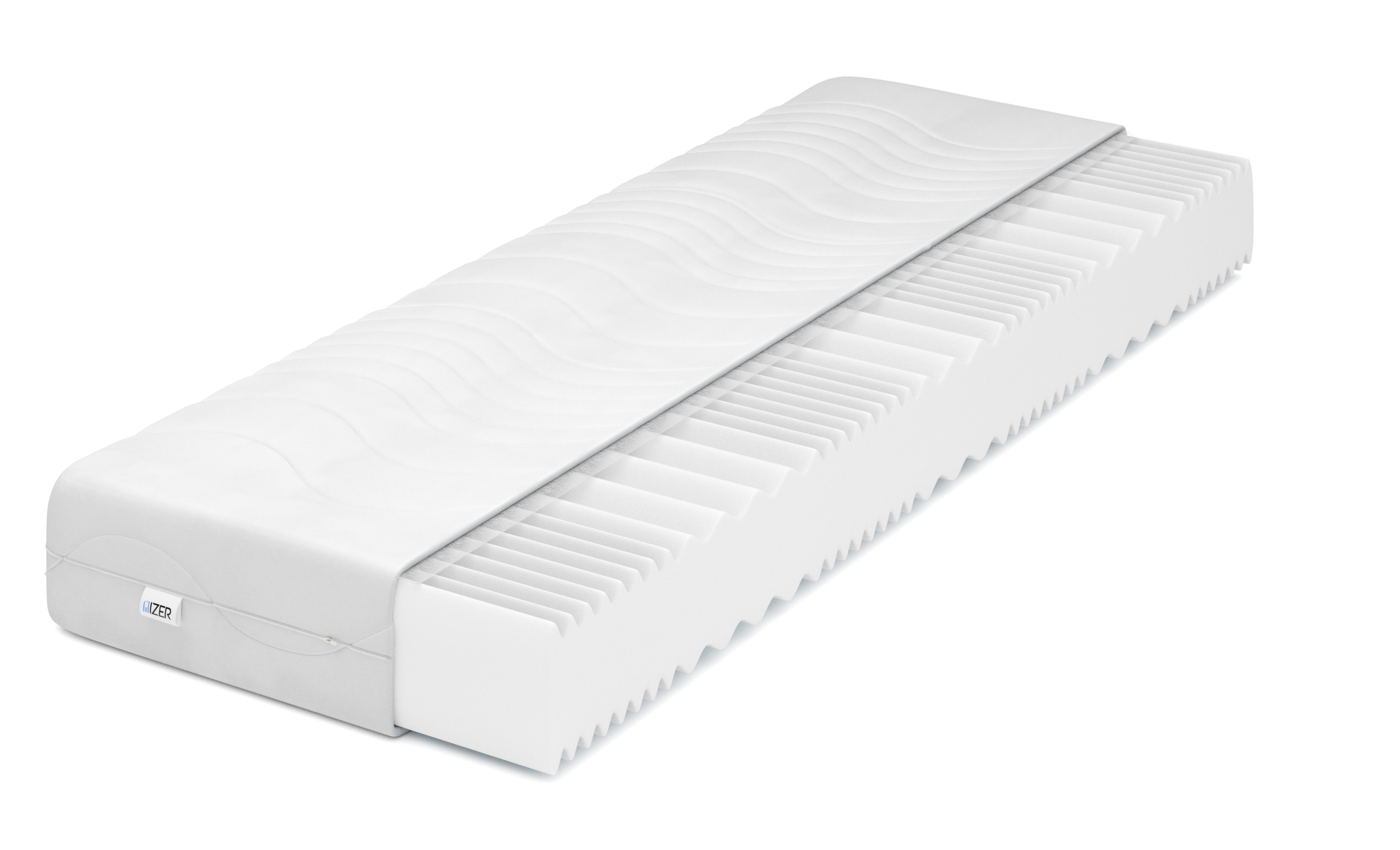 Materac piankowy70x190 16cm Wave Comfort | Dwustronny H3