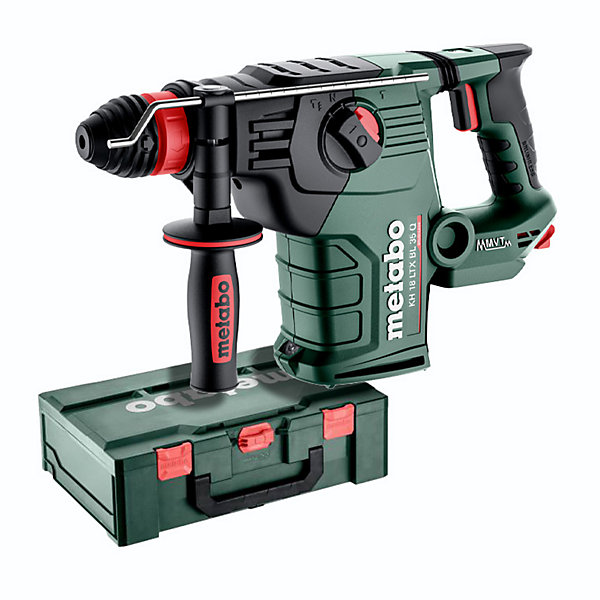 Marteau combiné sans fil Metabo KH 18 LTX BL 35 Q - sans batterie ni chargeur METABOX