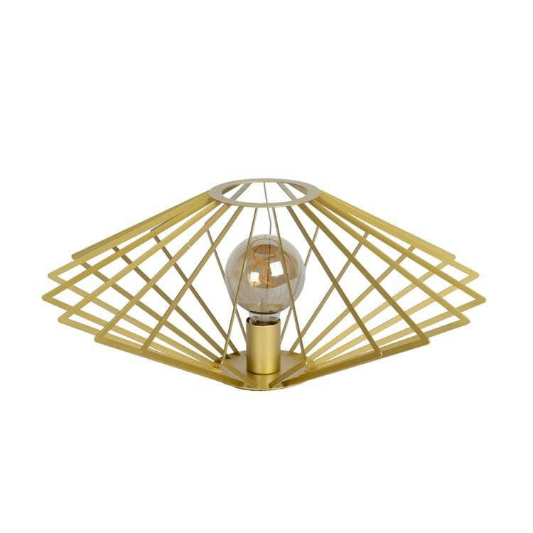 DIAMOND - Lampe de table métal diamètre 52cm laiton