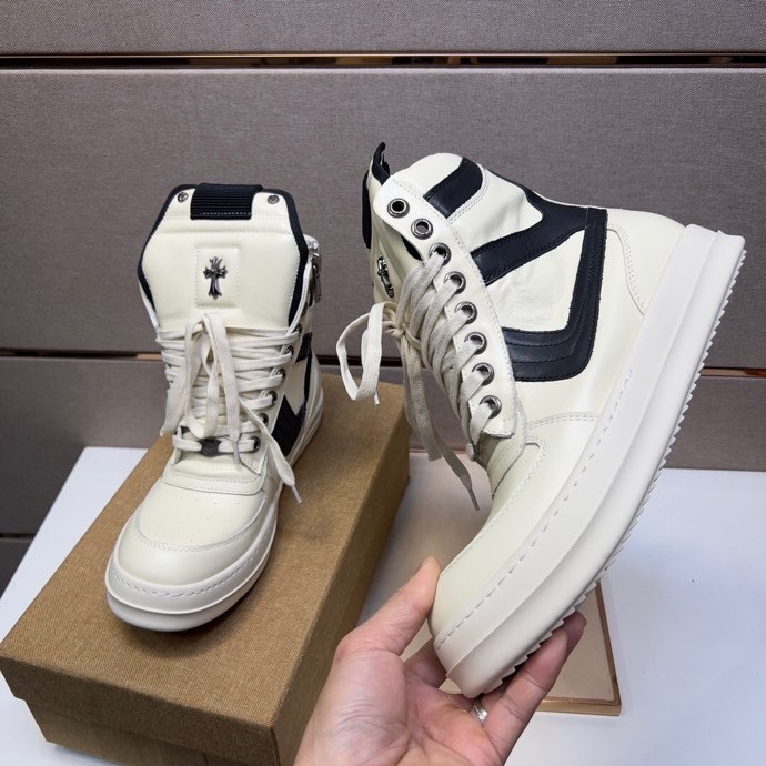 Rick Owens Dunks White