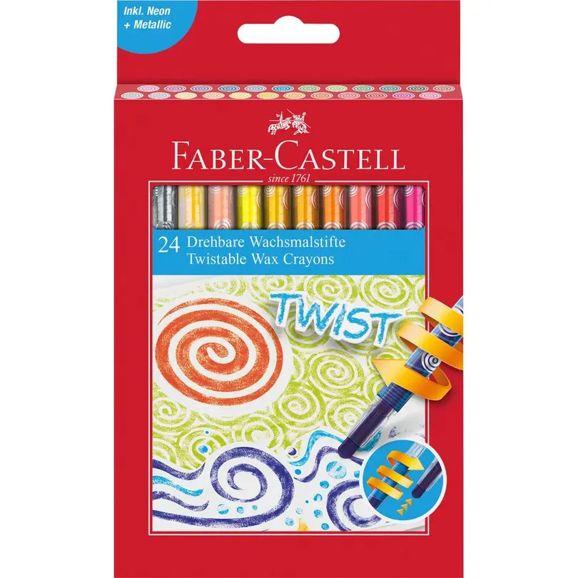 Farbstift-Set 24er-Set Faber-Castell