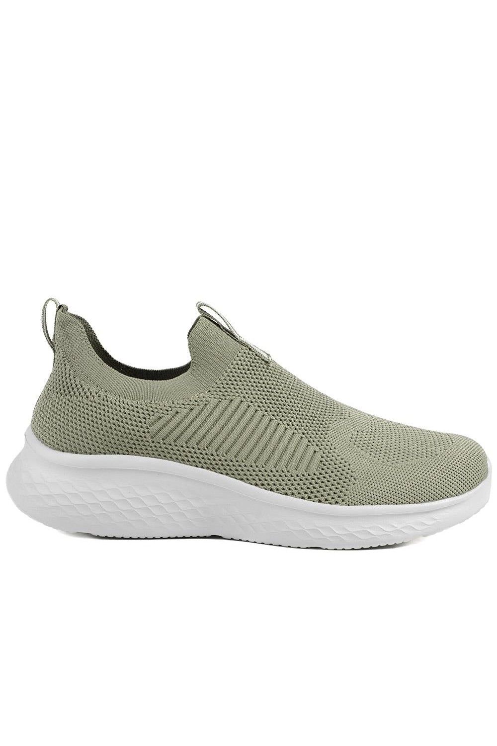 Pavers Wide Fit Memory Foam Easy Step In Trainers