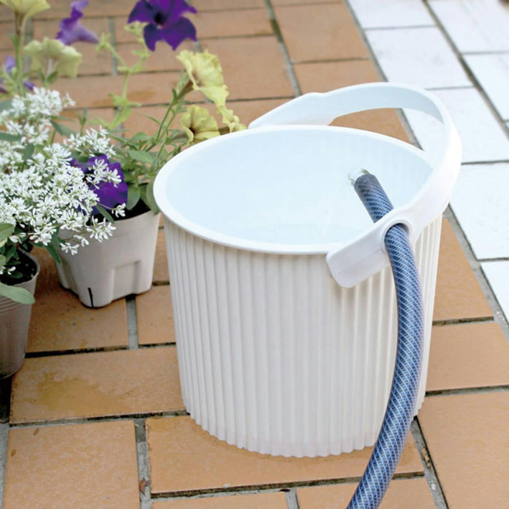 OMNI - Seau de rangement 4 litres blanc