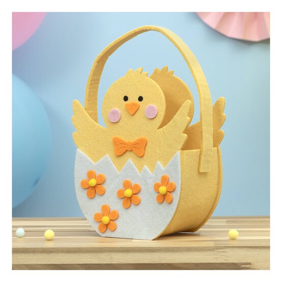 Chick Felt Bucket