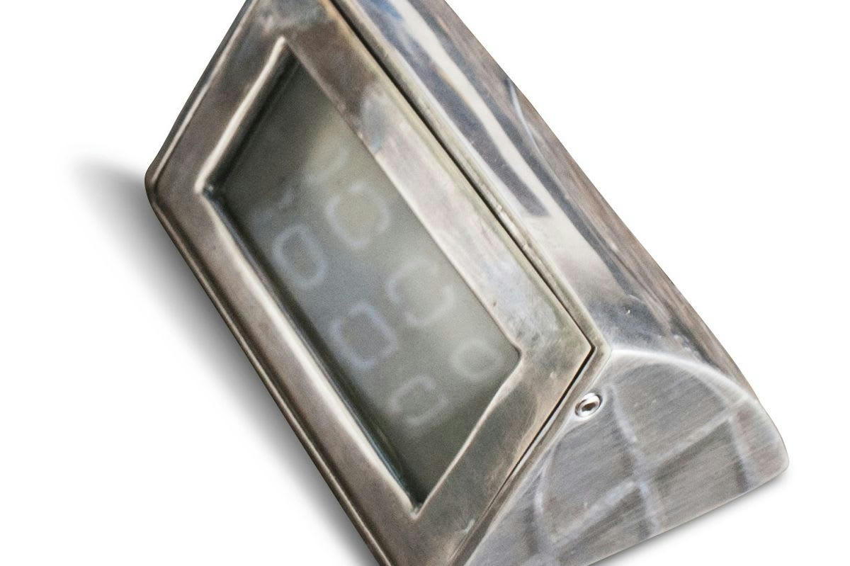 MARTINEZ - Applique à poser en métal argenté