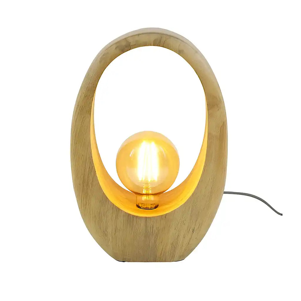 Ylumen tafellamp Arch - 1 lichts - 13 x 43  cm - beige