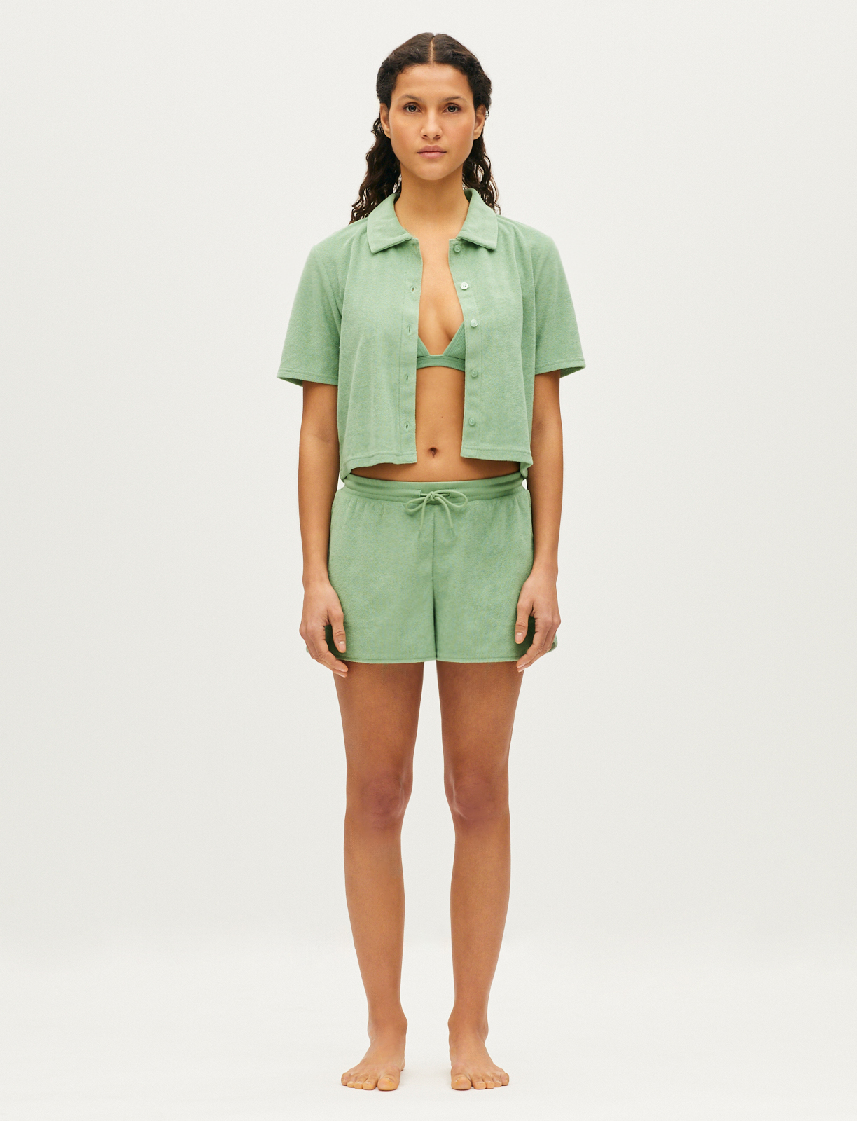 Chemise courte TERRY TOWEL
