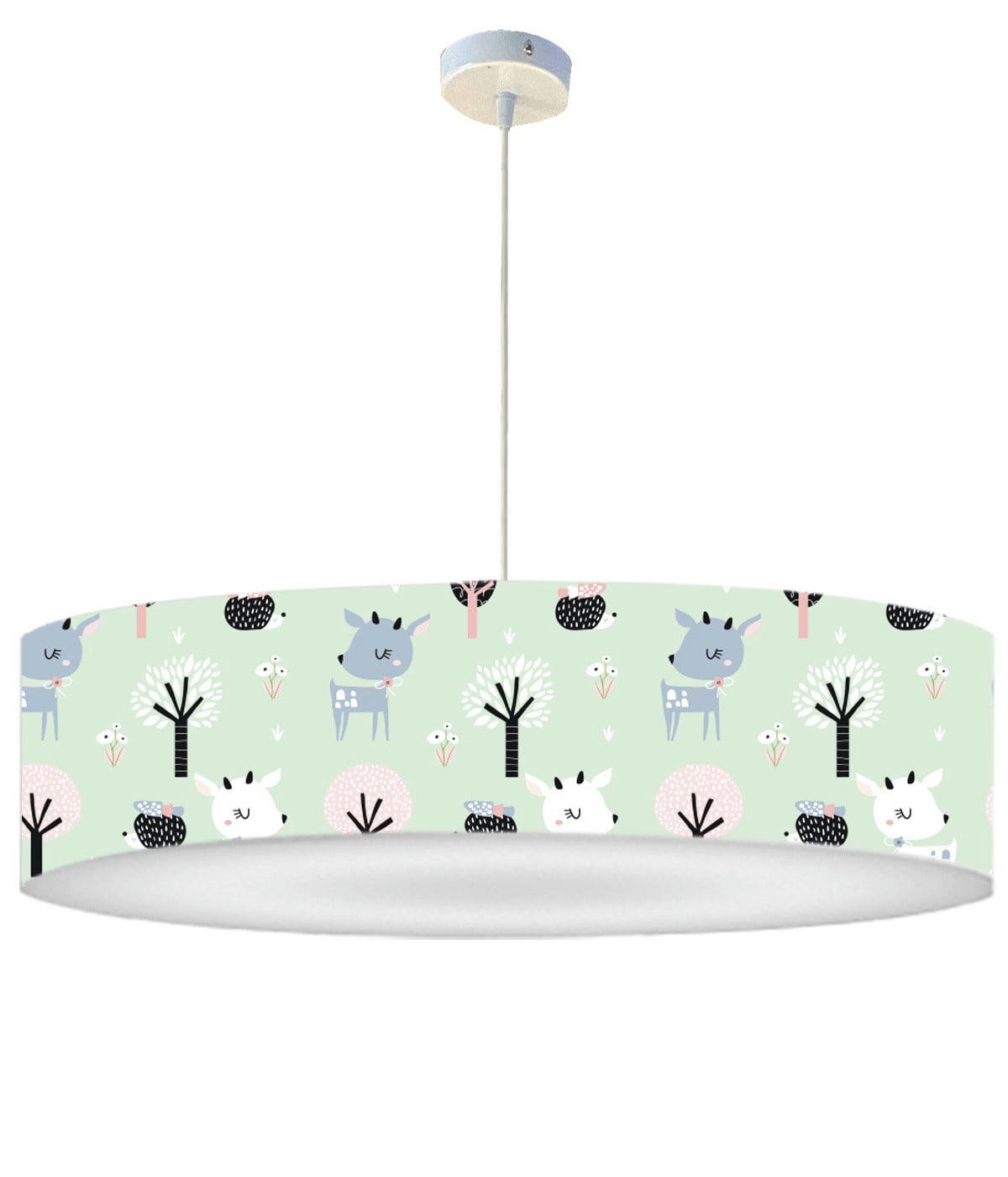 ENFANT - Suspension Enfant Rennes Vert Pastel D: 50 x H: 25