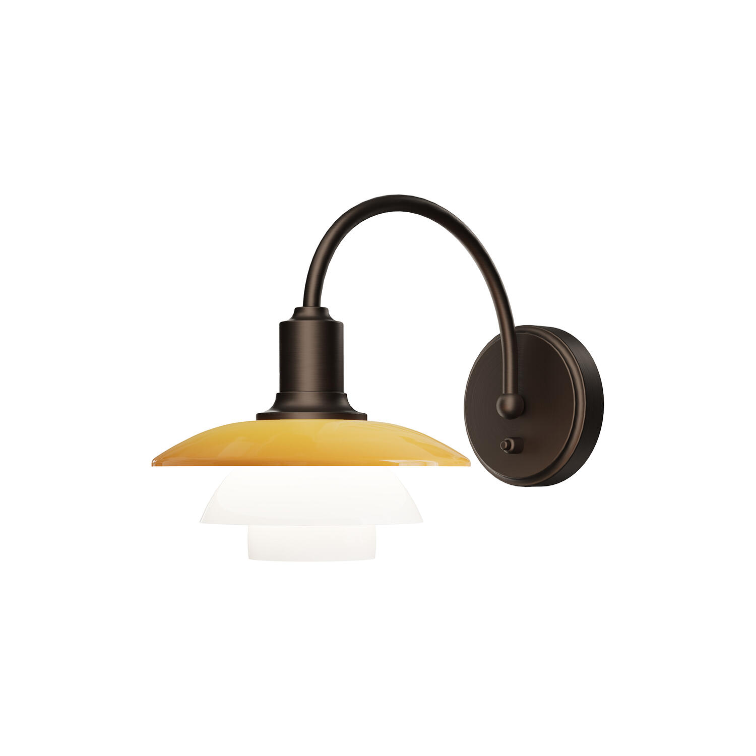 PH 2/2 V&aelig;glampe Centenary Edition, amber/opal white