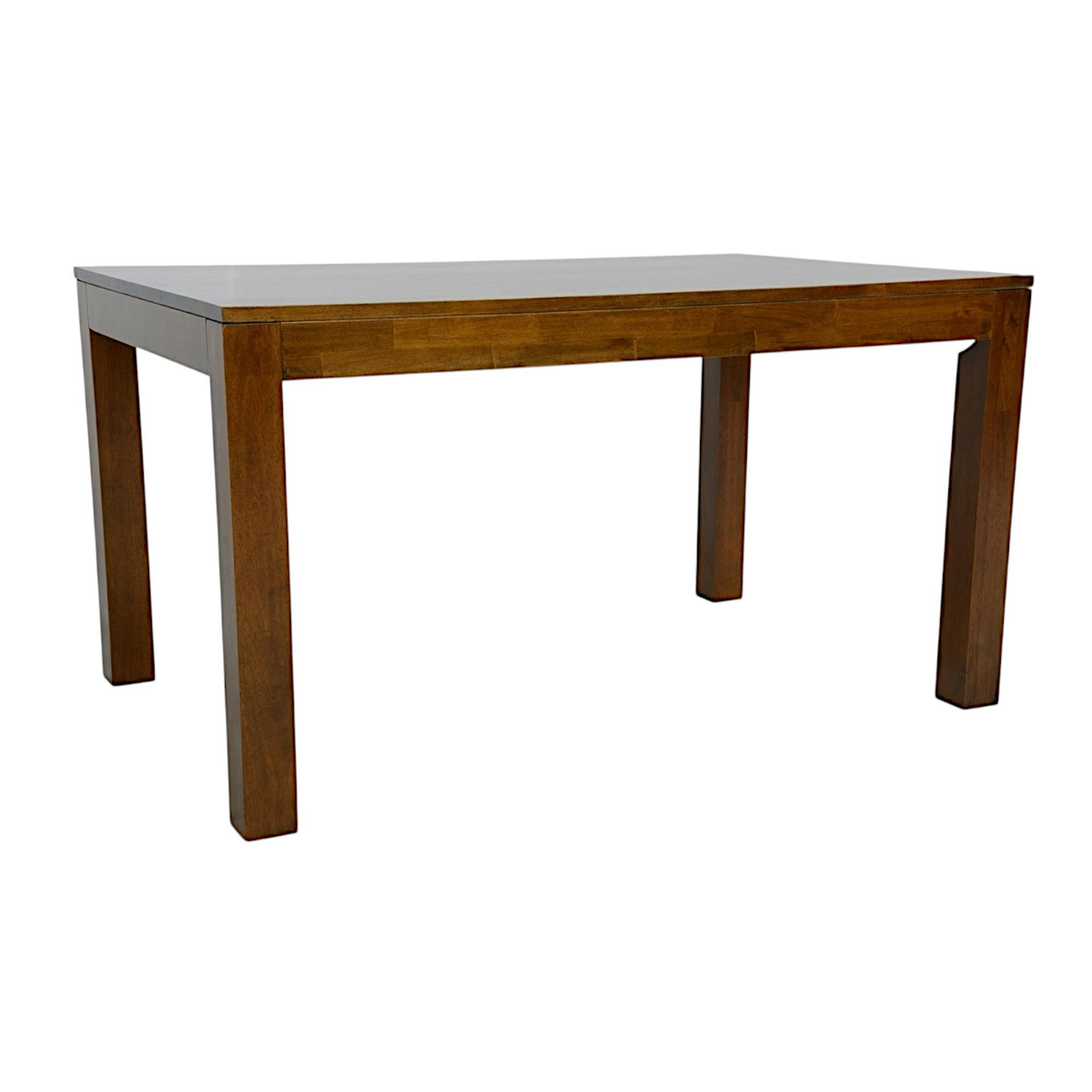 Table de repas rectangle Hévéa 140x90x76cm HELENA