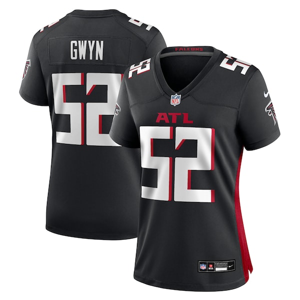 Jovaughn Gwyn Atlanta Falcons Nike Women's Team Game Jersey -  Black
