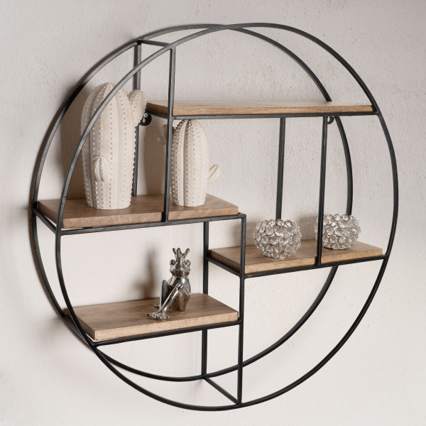Półka ścienna FineBuy półka wisząca 70 cm