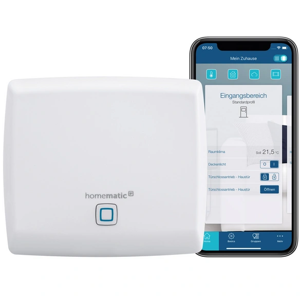 Steuerzentrale, für Smart Home Steuerung, weiß
