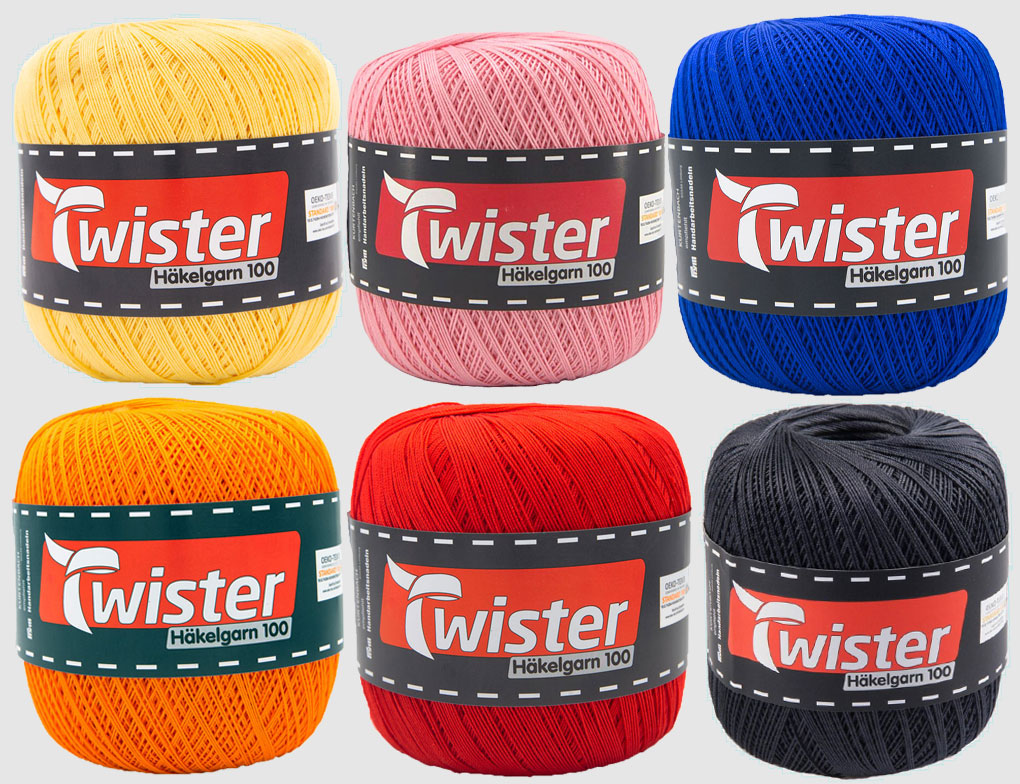 Häkelgarn Twister 100