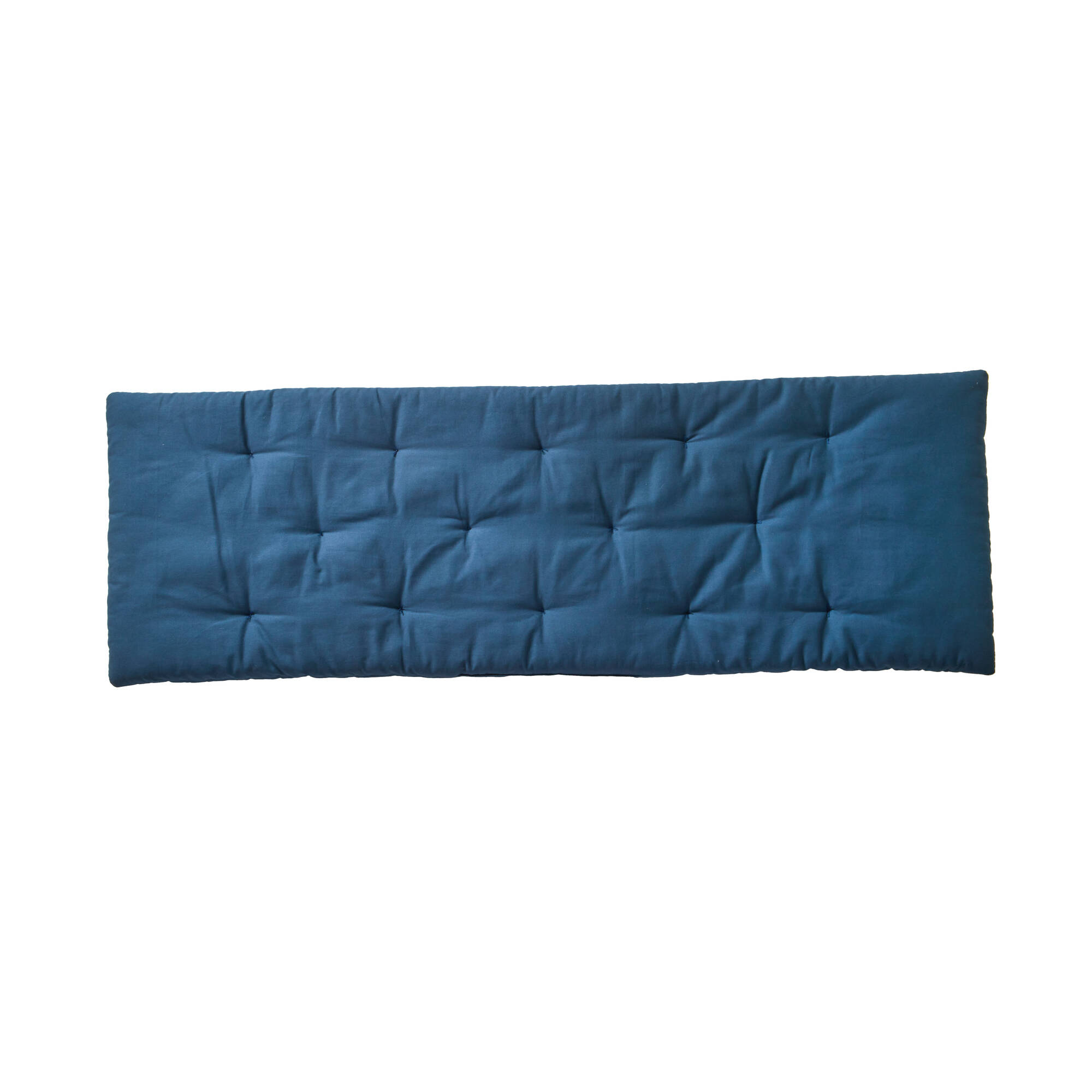 Long coussin uni d'assise de canapé