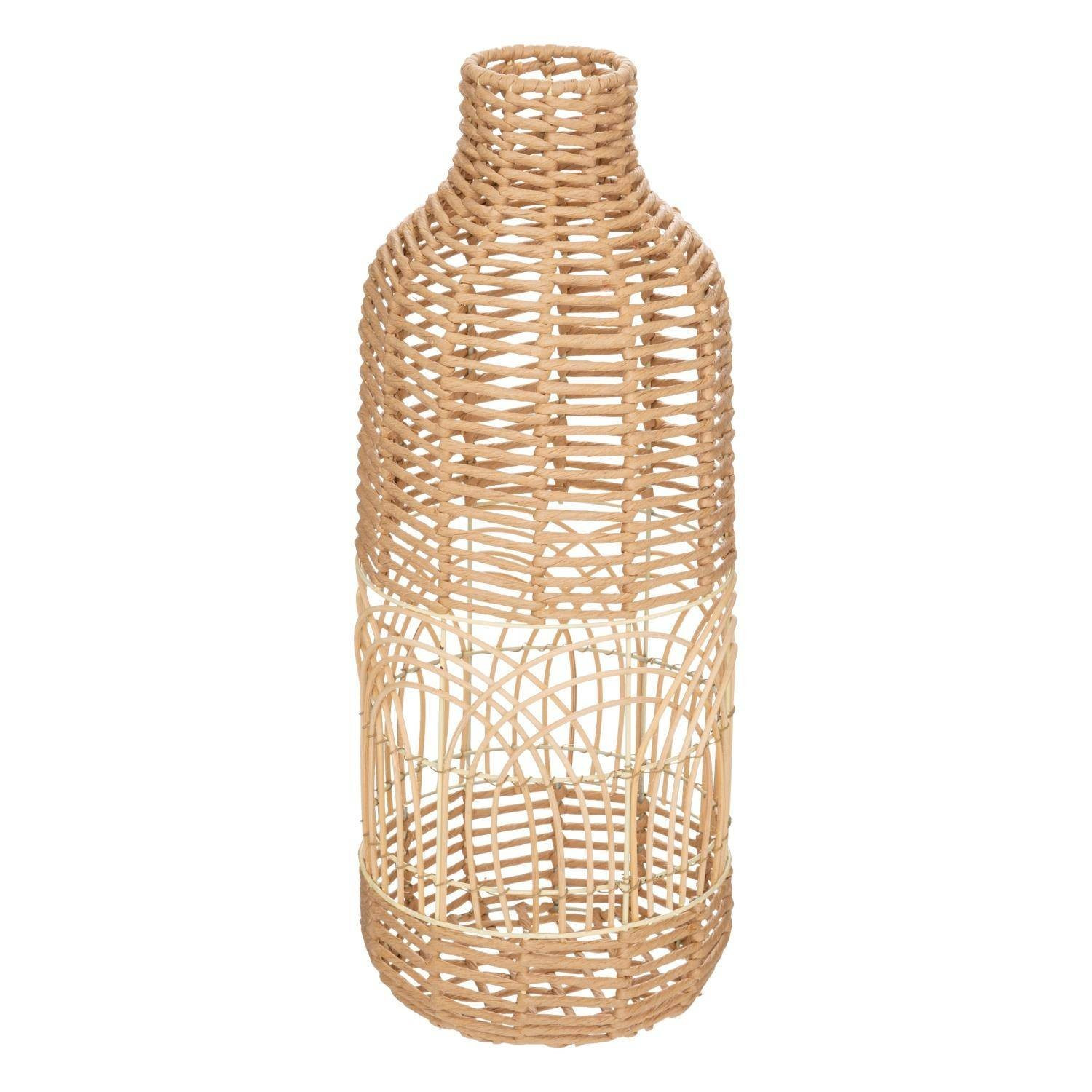 Wazon rattanowy DECORATIV -I55x22 cm