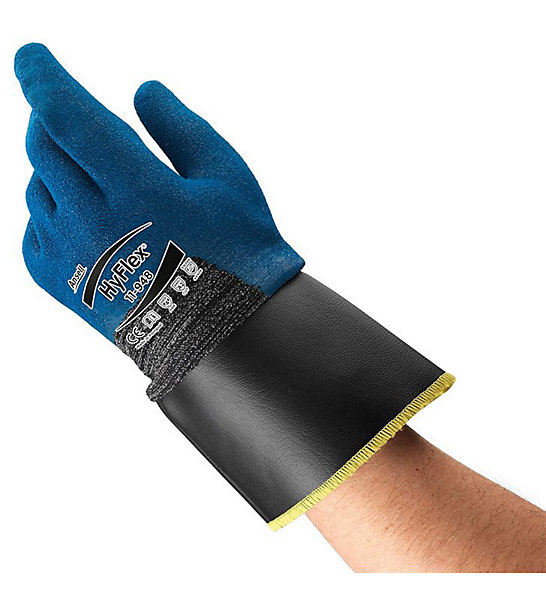 Lot de 12 paires de gants de travail en PU anti coupure Hyflex 11-948 EN388 Taille - Taille 9