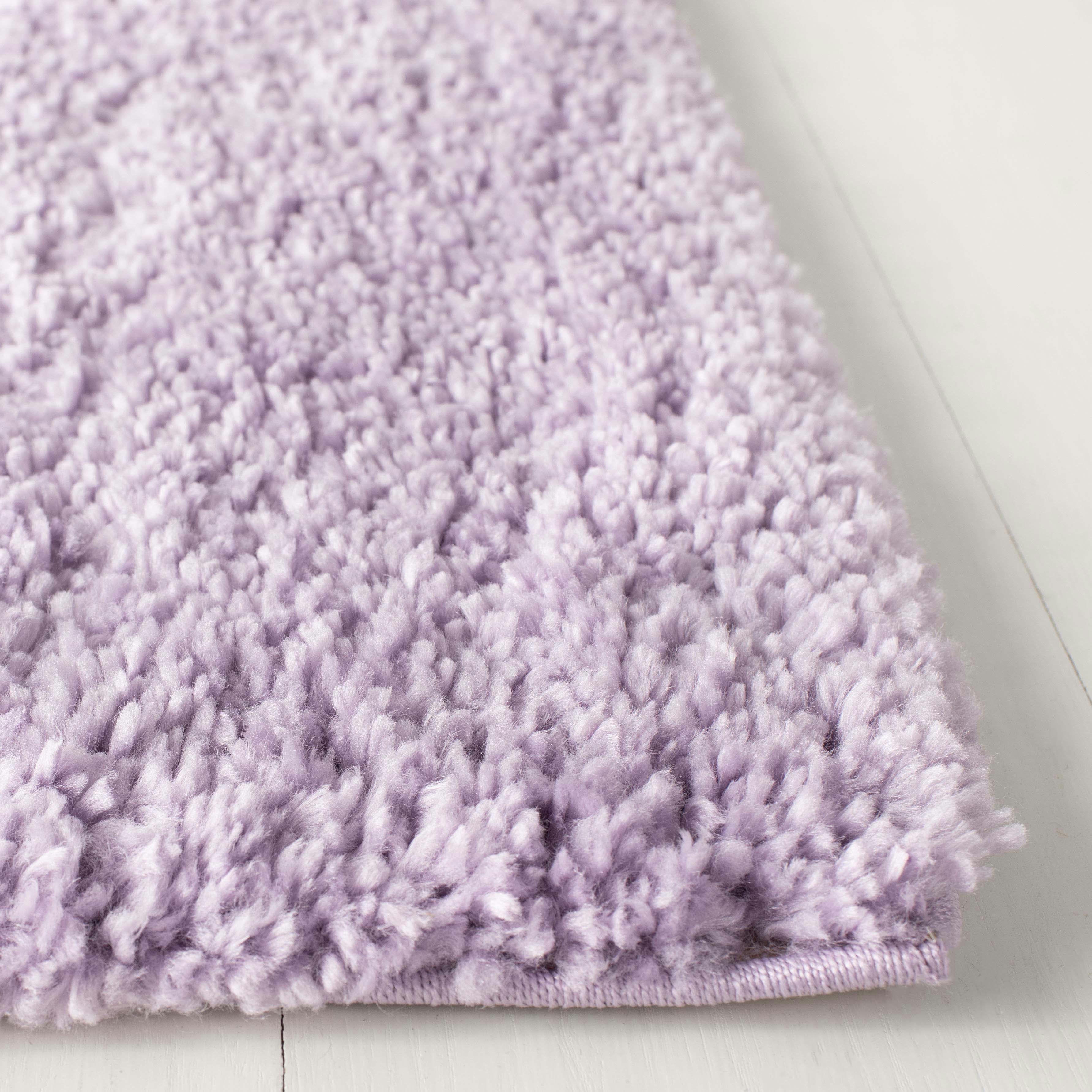 AUGUST SHAG - Tapis de salon interieur hirsute en lilas, 91 x 152 cm