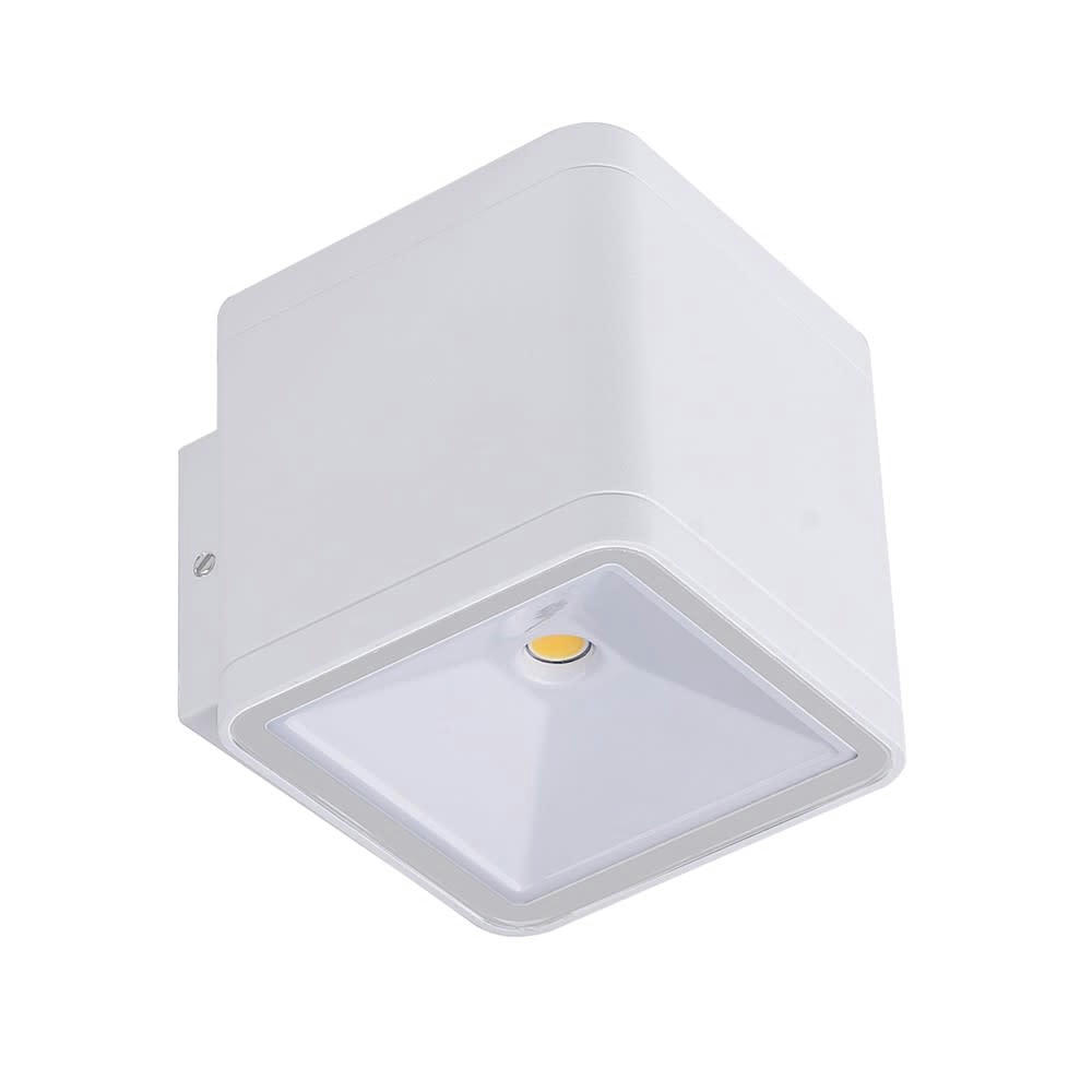 TORINO - Applique d'extérieur LED aluminium blanc 2x6W