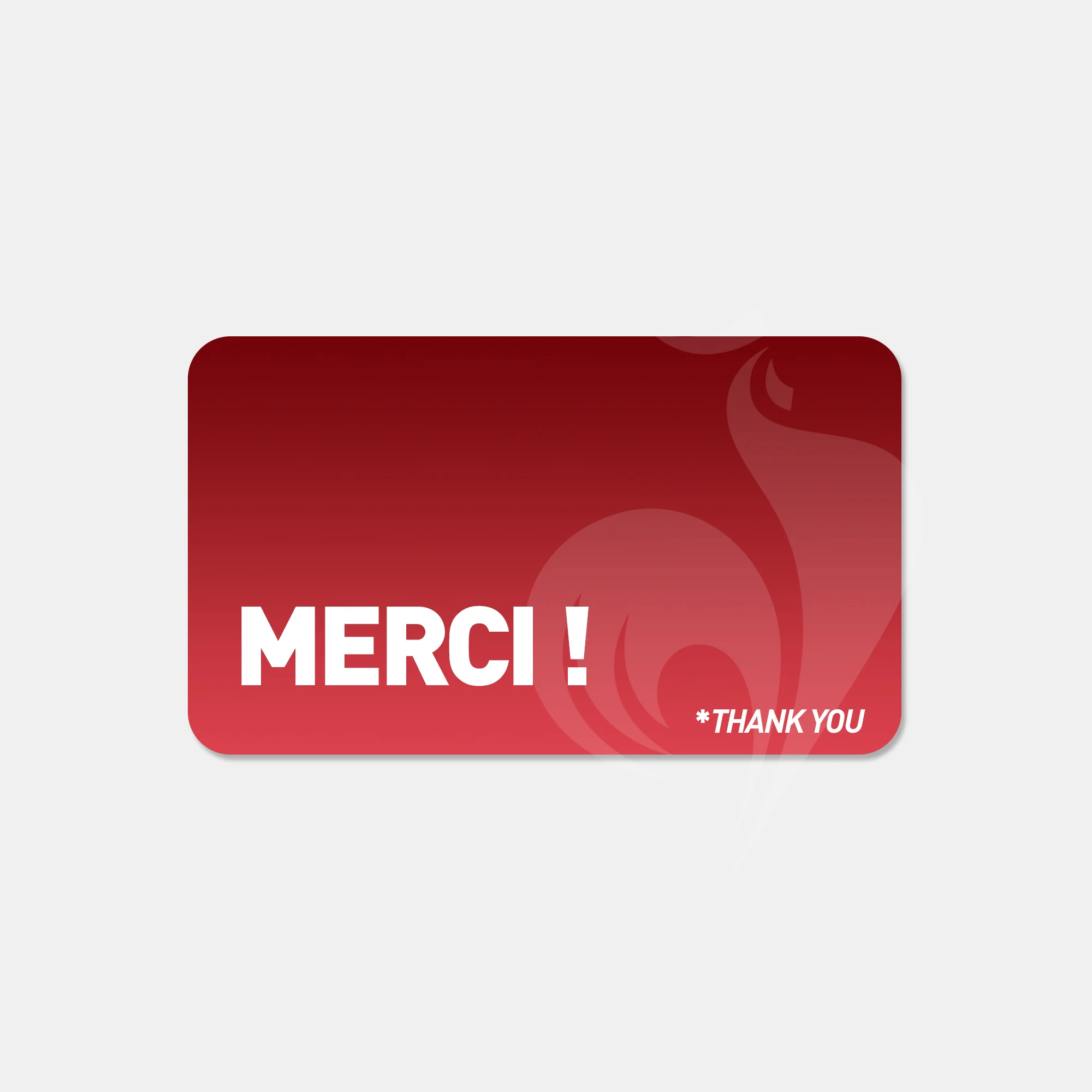 E-Carte Cadeau Merci !