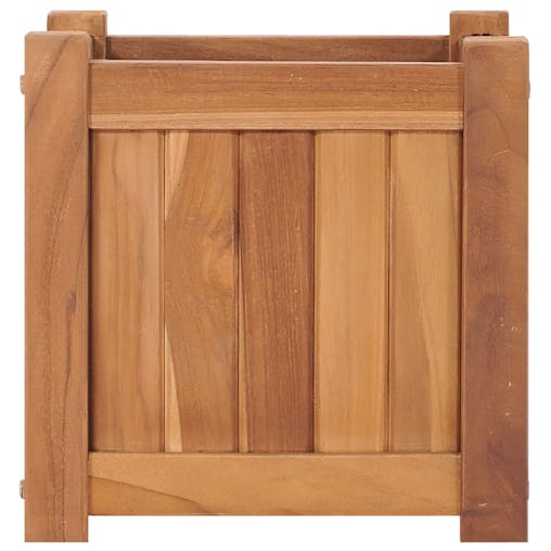 NNEVL Raised Bed 30x30x30 cm Solid Teak Wood