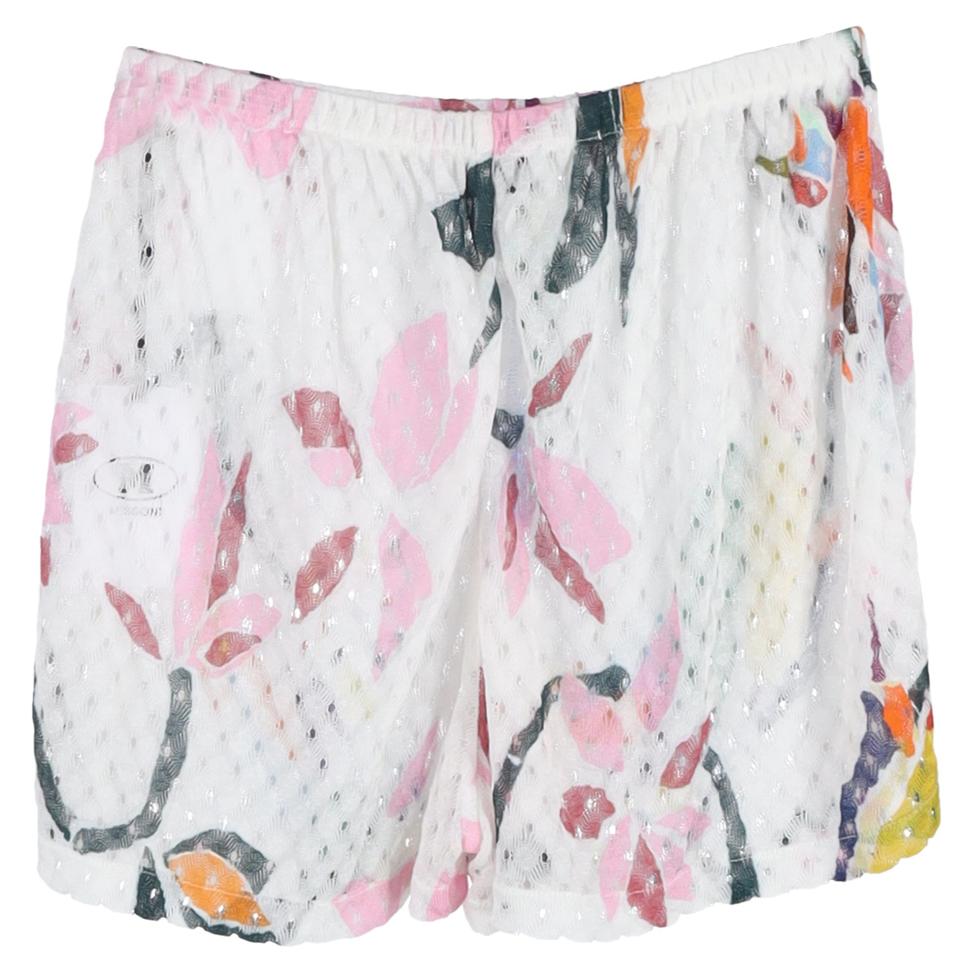 M Missoni Preloved Printed Shorts in Multicolor Polyester