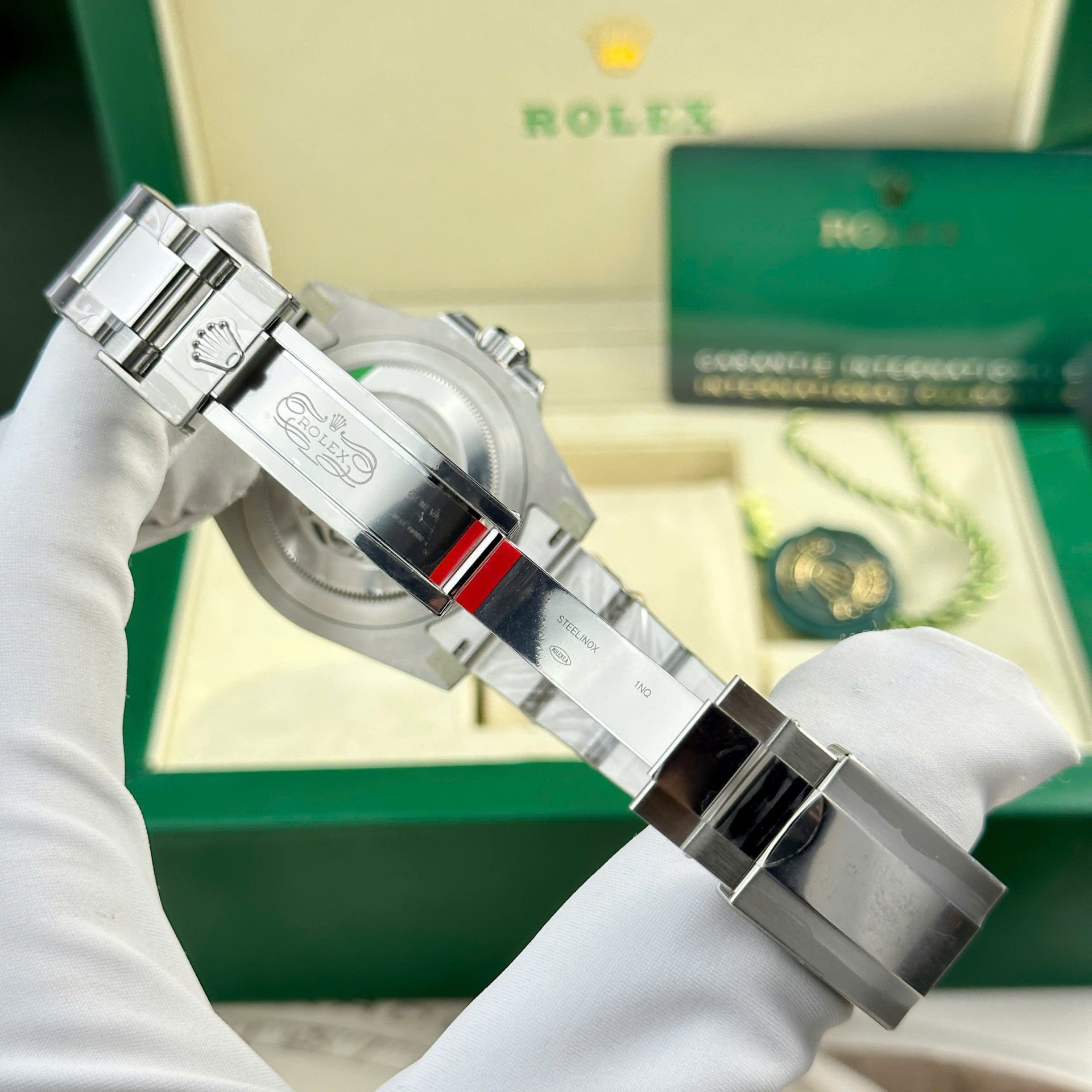 Rolex GMT-Master II 126710BLRO Pepsi 904L Steel Black Dial 40mm Oyster Super Clone