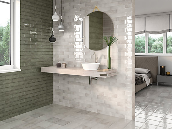 Faïence Nara Pacifico Brillo30 x 7.5cm( vendu par boite de0,59 m² )